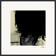 Shadow of Self Framed print 50x50 cm / 20x20″ Black frame 51