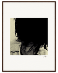 Shadow of Self Framed print 60x80 cm / 24x32″ Dark wood frame 35