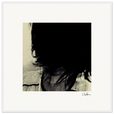 Shadow of Self Framed print 70x70 cm / 28x28″ White frame 12