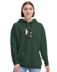 Sharing - "Little Secret" Hoodie Bottle Green XS 33