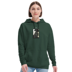 Sharing - "Little Secret" Hoodie Bottle Green XS 5