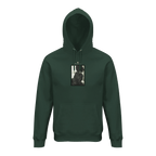 Sharing - "Little Secret" Hoodie Bottle Green XS 1