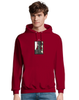 Sharing - "Little Secret" Hoodie Burgundy XS 11