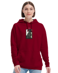 Sharing - "Little Secret" Hoodie Burgundy XS 13