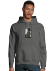 Sharing - "Little Secret" Hoodie charcoal melange XS 3