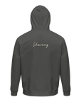 Sharing - "Little Secret" Hoodie charcoal melange XS 2