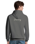Sharing - "Little Secret" Hoodie charcoal melange XS 37