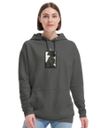 Sharing - "Little Secret" Hoodie charcoal melange XS 38