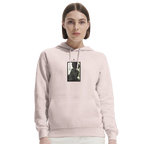 Sharing - "Little Secret" Hoodie Pale Pink XS 5