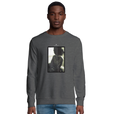 Sharing - "Little Secret" Sweatshirt Grey Melange 3