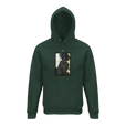 Sharing - "Little Secret" Hoodie Bottle Green 1