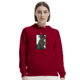 Sharing - "Little Secret" Hoodie Burgundy 5