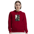 Sharing - "Little Secret" Hoodie Burgundy 5