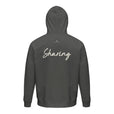 Sharing - "Little Secret" Hoodie charcoal melange 2