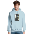 Sharing - "Little Secret" Hoodie creamy blue 3