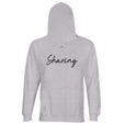 Sharing - "Little Secret" Hoodie Grey Melange 3