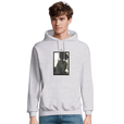 Sharing - "Little Secret" Hoodie Grey Melange 3