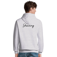 Sharing - "Little Secret" Hoodie Grey Melange 4