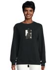 Sharing - "Little Secret" Sweatshirt Black XS 8