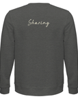 Sharing - "Little Secret" Sweatshirt Grey Melange XS 41