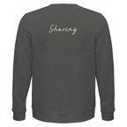 Sharing - "Little Secret" Sweatshirt Grey Melange XS 2