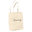 Sharing - "Little Secret" Tote Bag Natural 3
