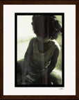 Little Secret Framed print 20x25 cm / 8x10″ Dark wood frame