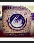 Wash It Framed print 30x45 cm / 12x18″ Black frame