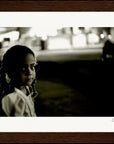 Cuba Girl Framed print 30x45 cm / 12x18″ Black frame