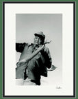 Everyday Hero Framed print 45x60 cm / 18x24″ Black frame