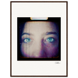 Have a Looksie Framed print 60x80 cm / 24x32″ Dark wood frame
