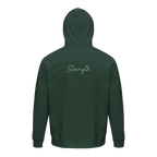 Strength - "Misty Mind" Hoodie Bottle Green XS 2