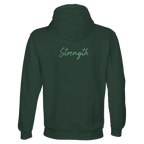 Strength - "Misty Mind" Hoodie Bottle Green XS 35