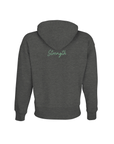 Strength - "Misty Mind" Hoodie Grey Melange XS 2