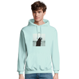 Strength - "Misty Mind" Hoodie arctic blue 3