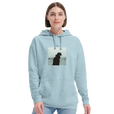 Strength - "Misty Mind" Hoodie creamy blue 5