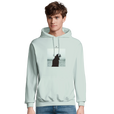 Strength - "Misty Mind" Hoodie creamy green 3