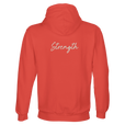 Strength - "Misty Mind" Hoodie pop orange 2