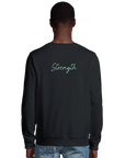 Strength - "Misty Mind" Sweatshirt Black XS 4