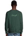Strength - "Misty Mind" Sweatshirt Bottle Green XS 6