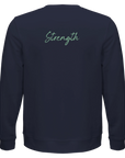 Strength - "Misty Mind" Sweatshirt French Navy XS 2
