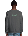 Strength - "Misty Mind" Sweatshirt Grey Melange XS 4