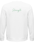 Strength - "Misty Mind" Sweatshirt White XS 2