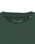 Strength - "Misty Mind" T-shirt Bottle Green XS 2