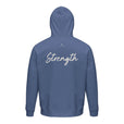 Strength - "Misty Mind" Hoodie Blue 2