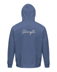 Strength - "Misty Mind" Hoodie Blue 2