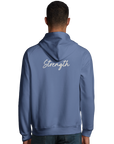 Strength - "Misty Mind" Hoodie Blue 4