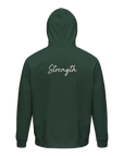 Strength - "Misty Mind" Hoodie Bottle Green 2