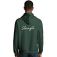 Strength - "Misty Mind" Hoodie Bottle Green 4