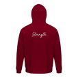 Strength - "Misty Mind" Hoodie Burgundy 2